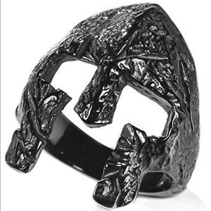 Black Helmet ring